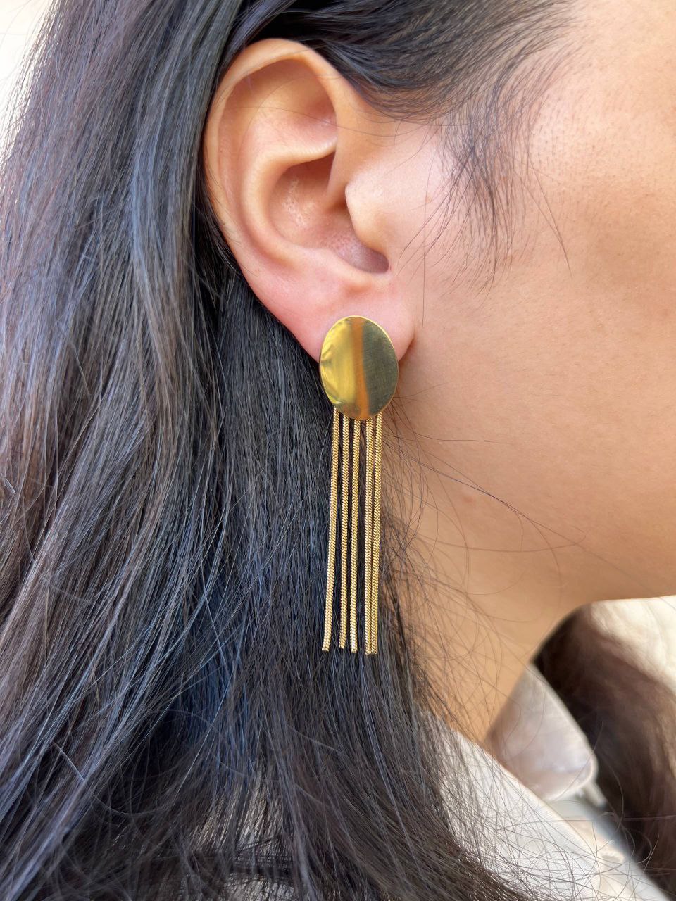 Hoop Twist Earring – Pure 316 Stainless Steel    S1