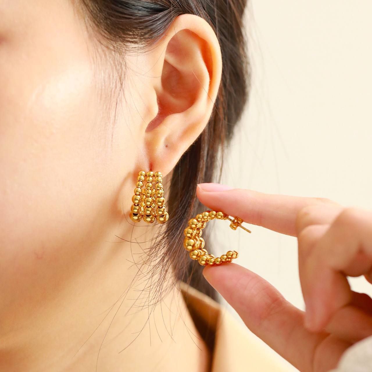 Hoop Earring – Pure 316 Stainless Steel    S1