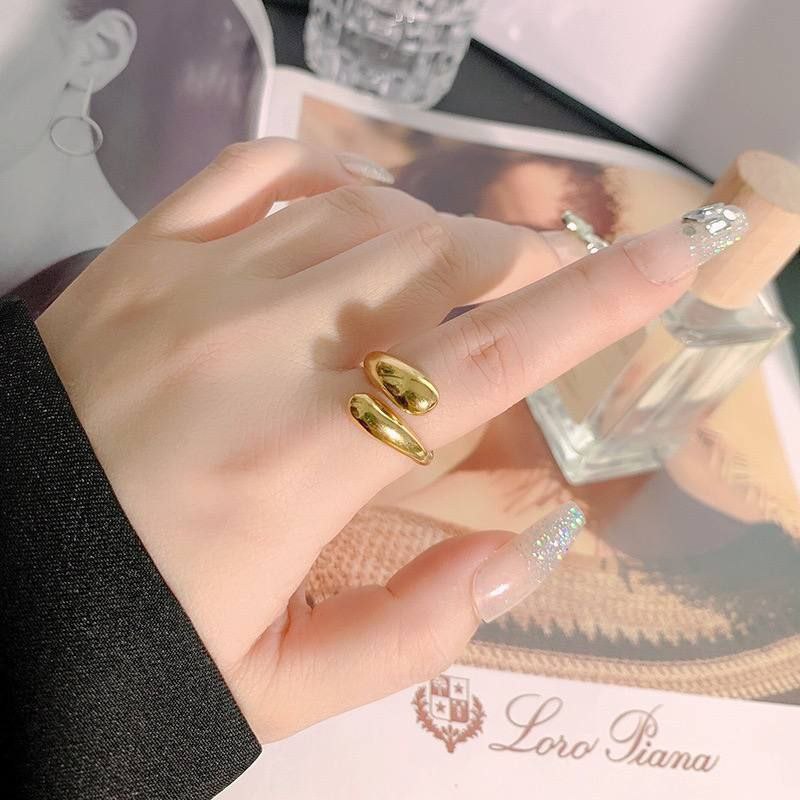 Heavy Stainless Steel Ring – Pure 316, Real Gold Plated   S1