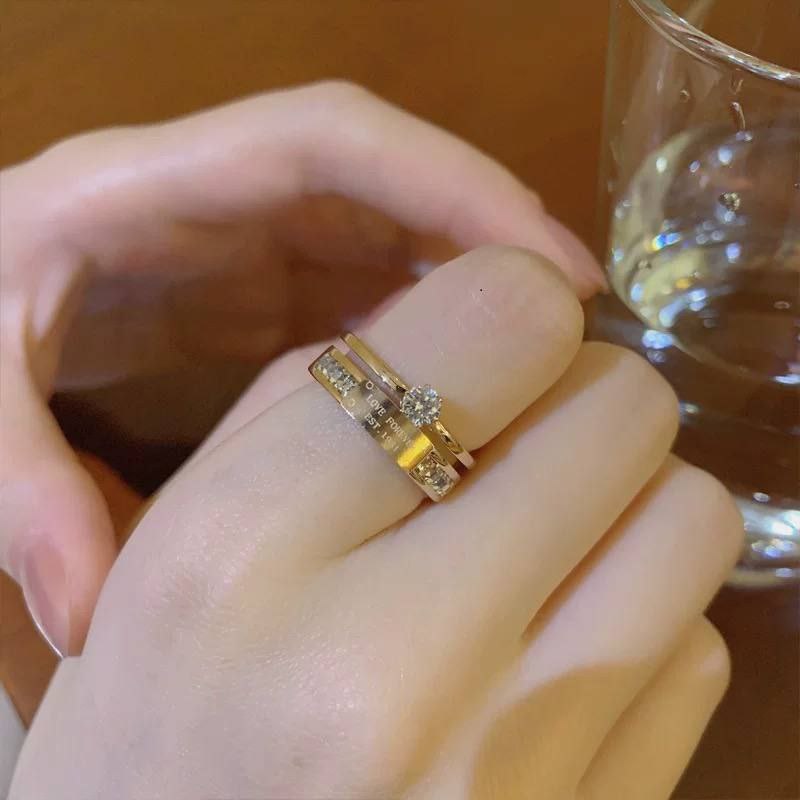 Twins Ring – Pure 316 Stainless Steel    S1