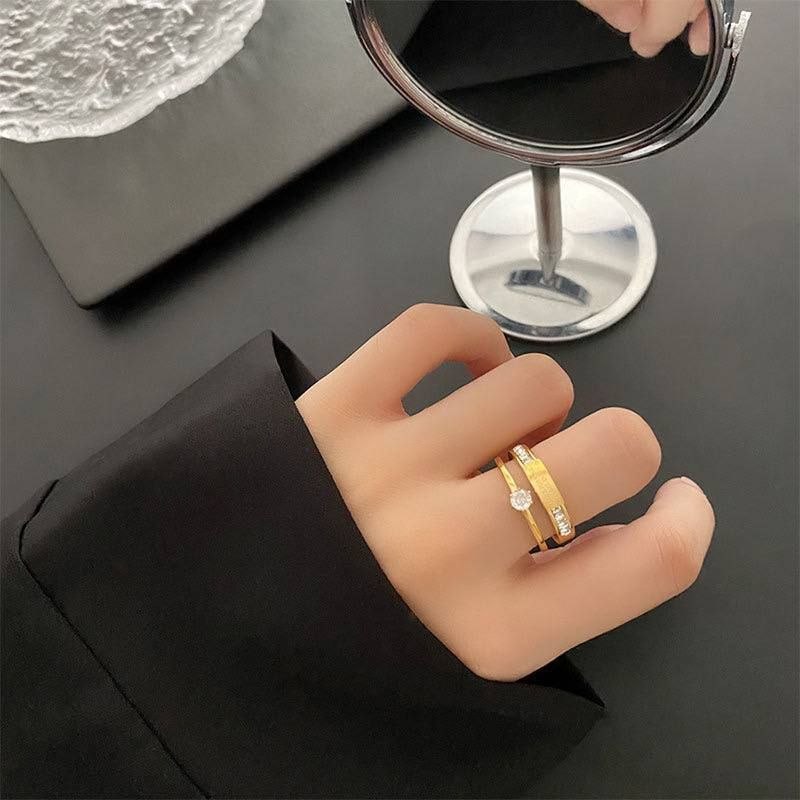Twins Ring – Pure 316 Stainless Steel    S1