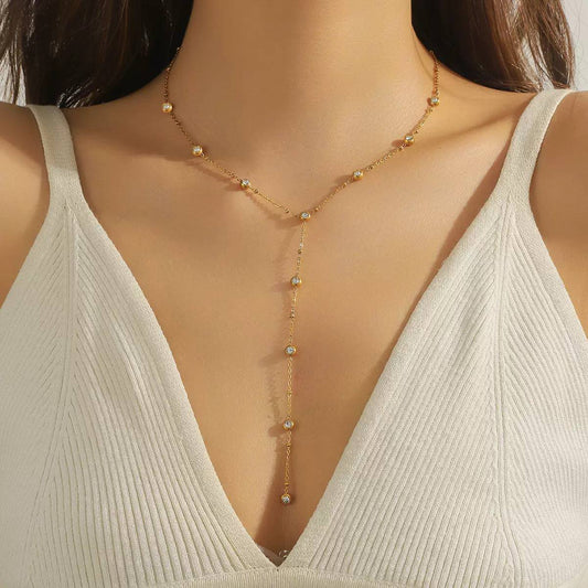 Long Chain Necklace – Pure 316 Stainless Steel    S1