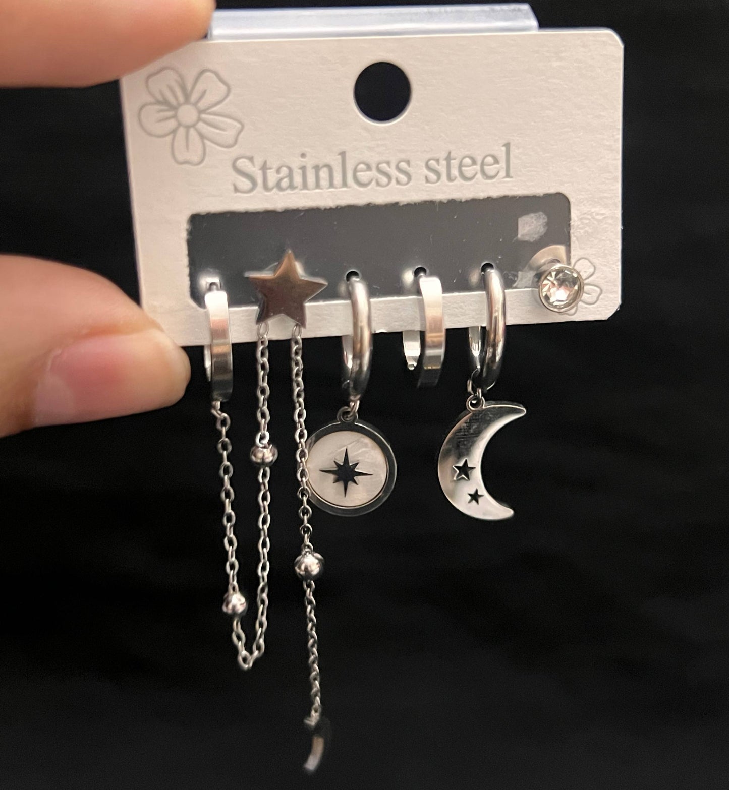 Cart Piercing Set – Pure Stainless Steel    S1