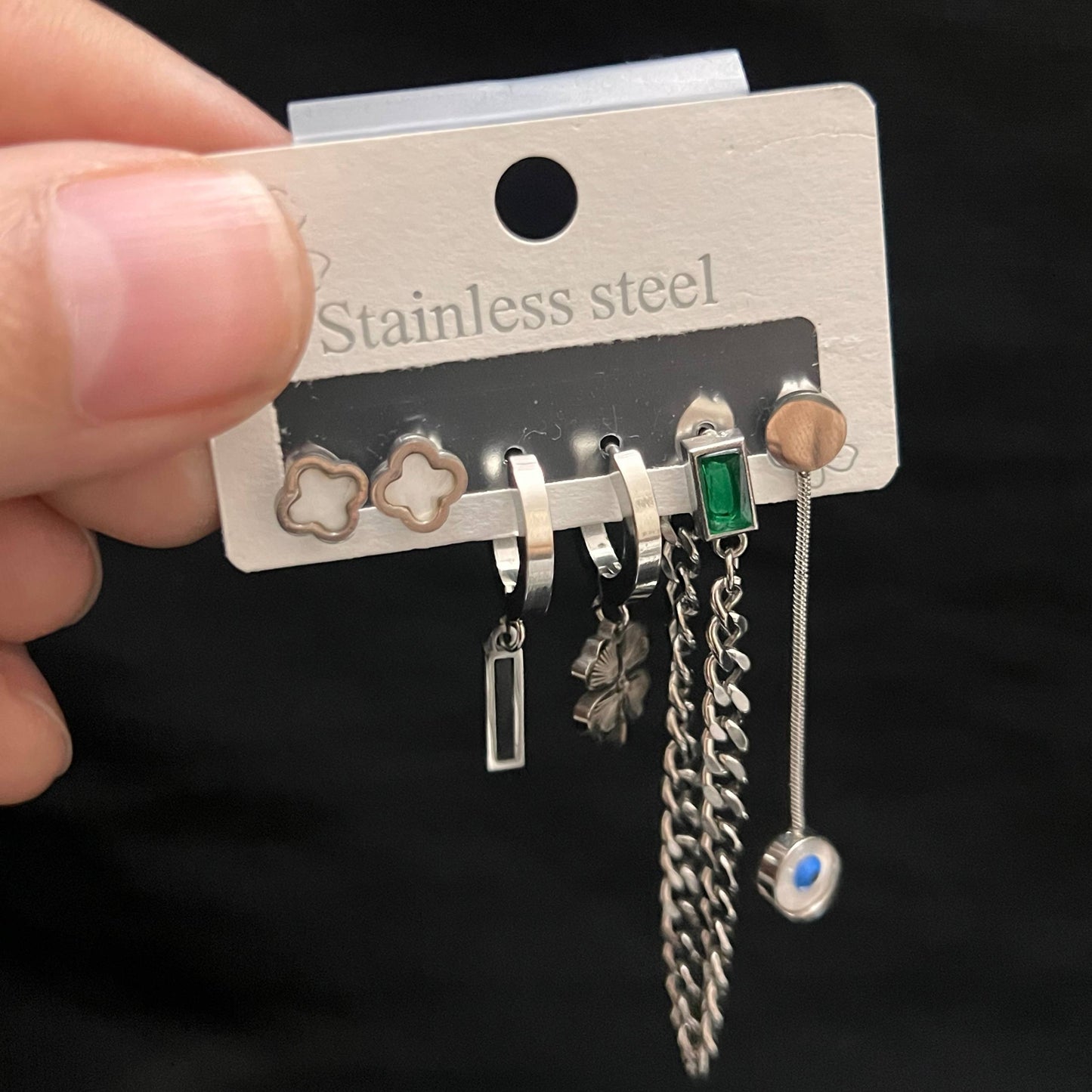 Cart Piercing Set – Pure Stainless Steel    S1