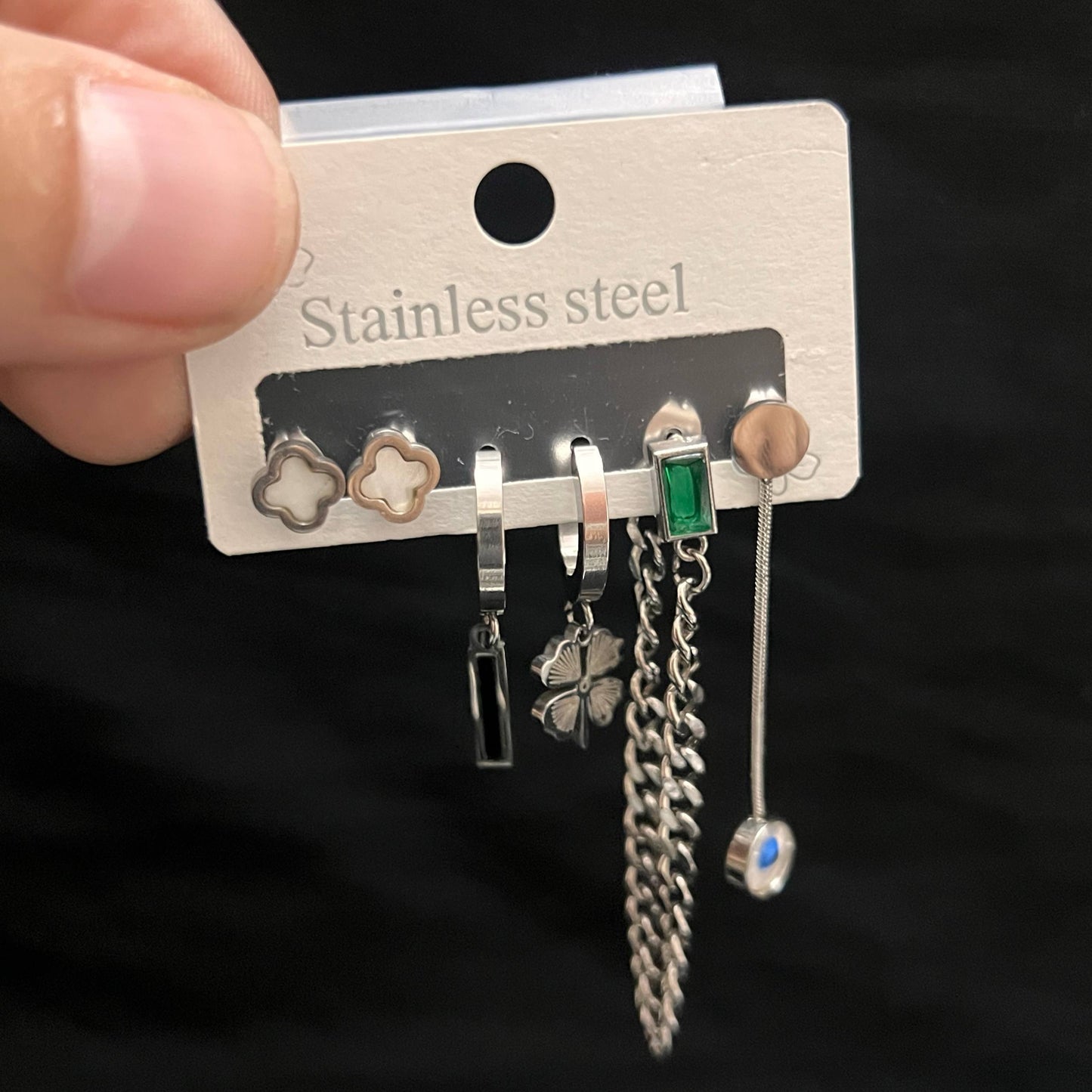 Cart Piercing Set – Pure Stainless Steel    S1