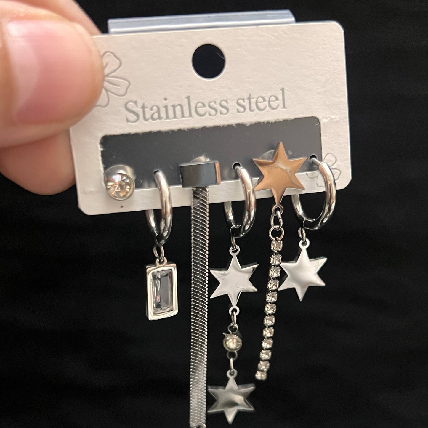 Cart Piercing Set – Pure Stainless Steel    S1