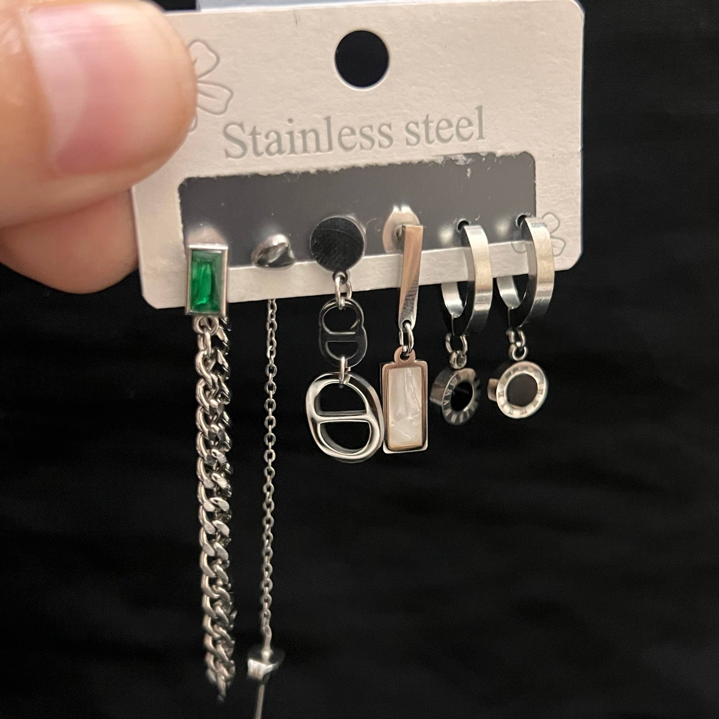 Cart Piercing Set – Pure Stainless Steel    S1