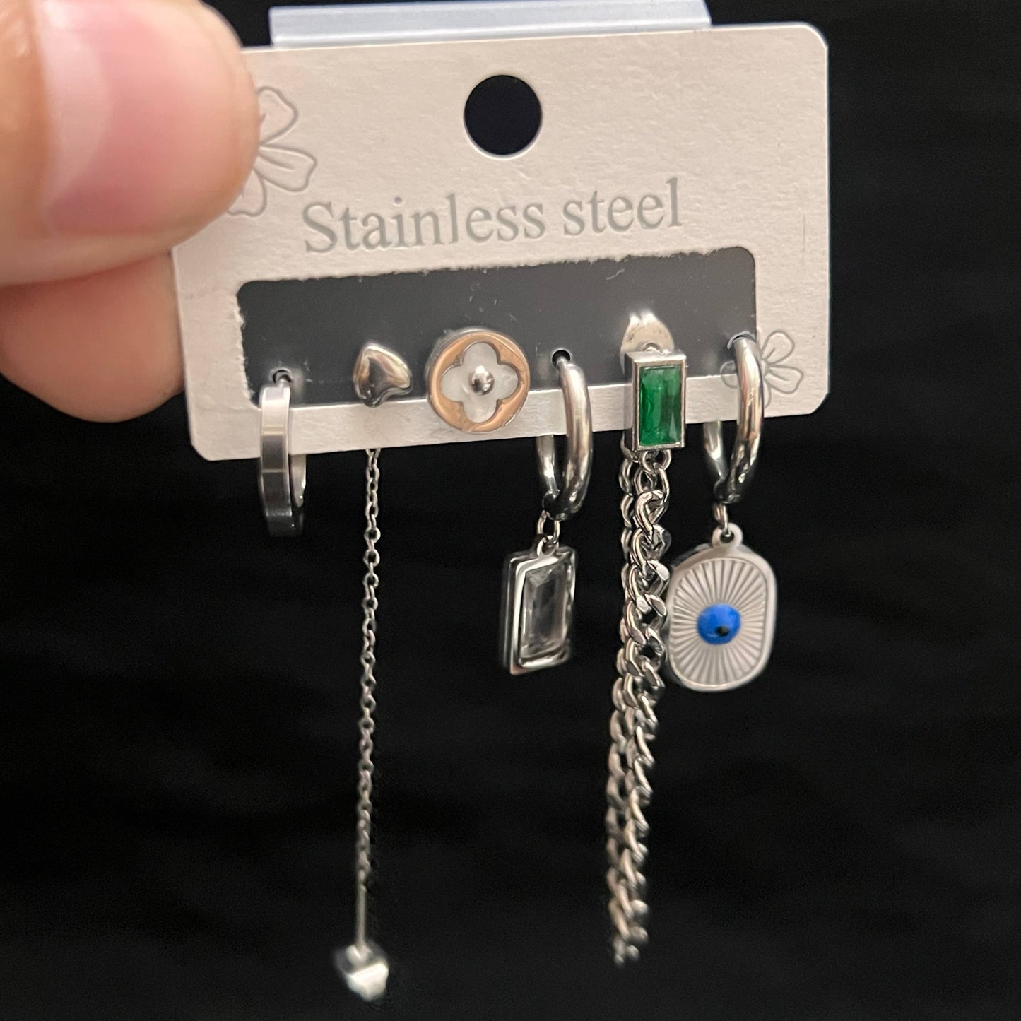 Cart Piercing Set – Pure Stainless Steel    S1