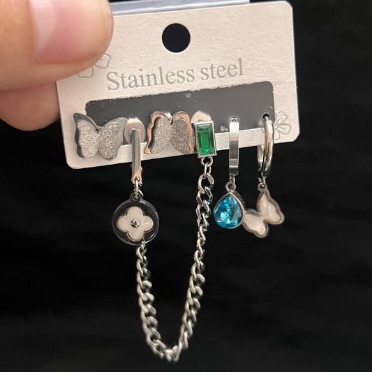 Cart Piercing Set – Pure Stainless Steel    S1