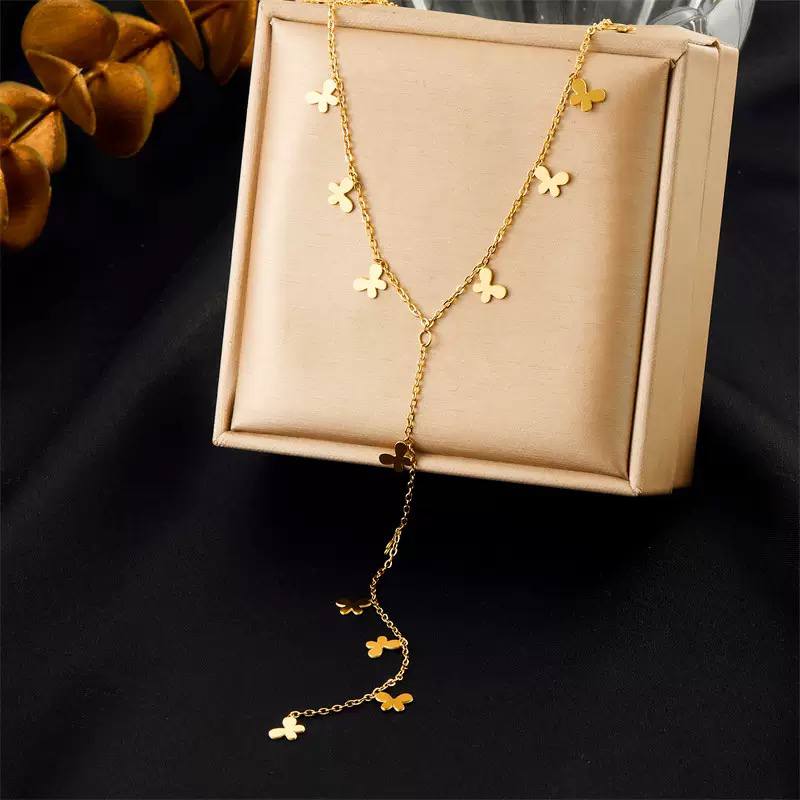 Long Chain Necklace – Pure 316 Stainless Steel    S1
