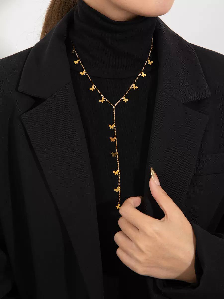 Long Chain Necklace – Pure 316 Stainless Steel    S1