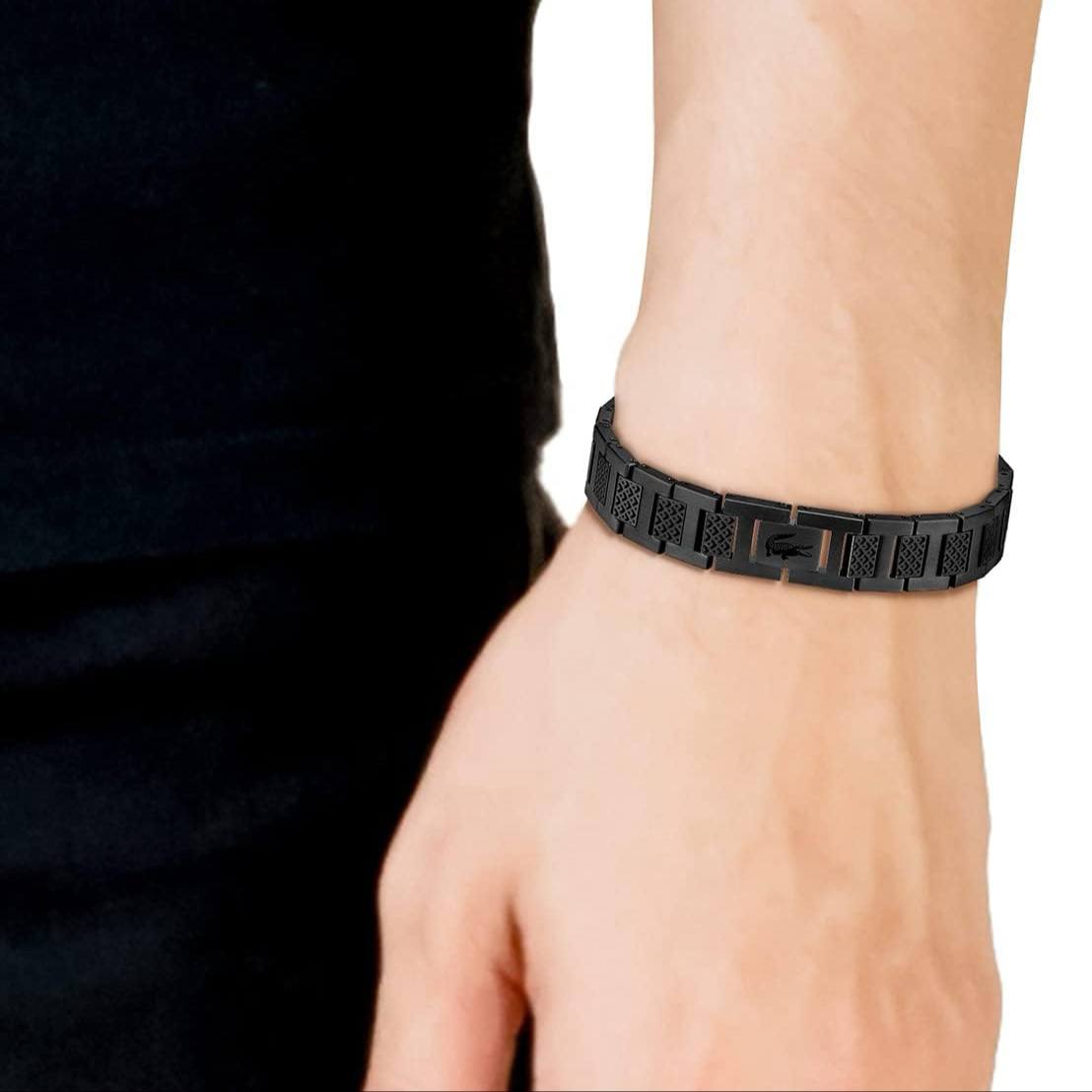 Lacoste Men's Bracelet – Pure 316 Stainless Steel    S1