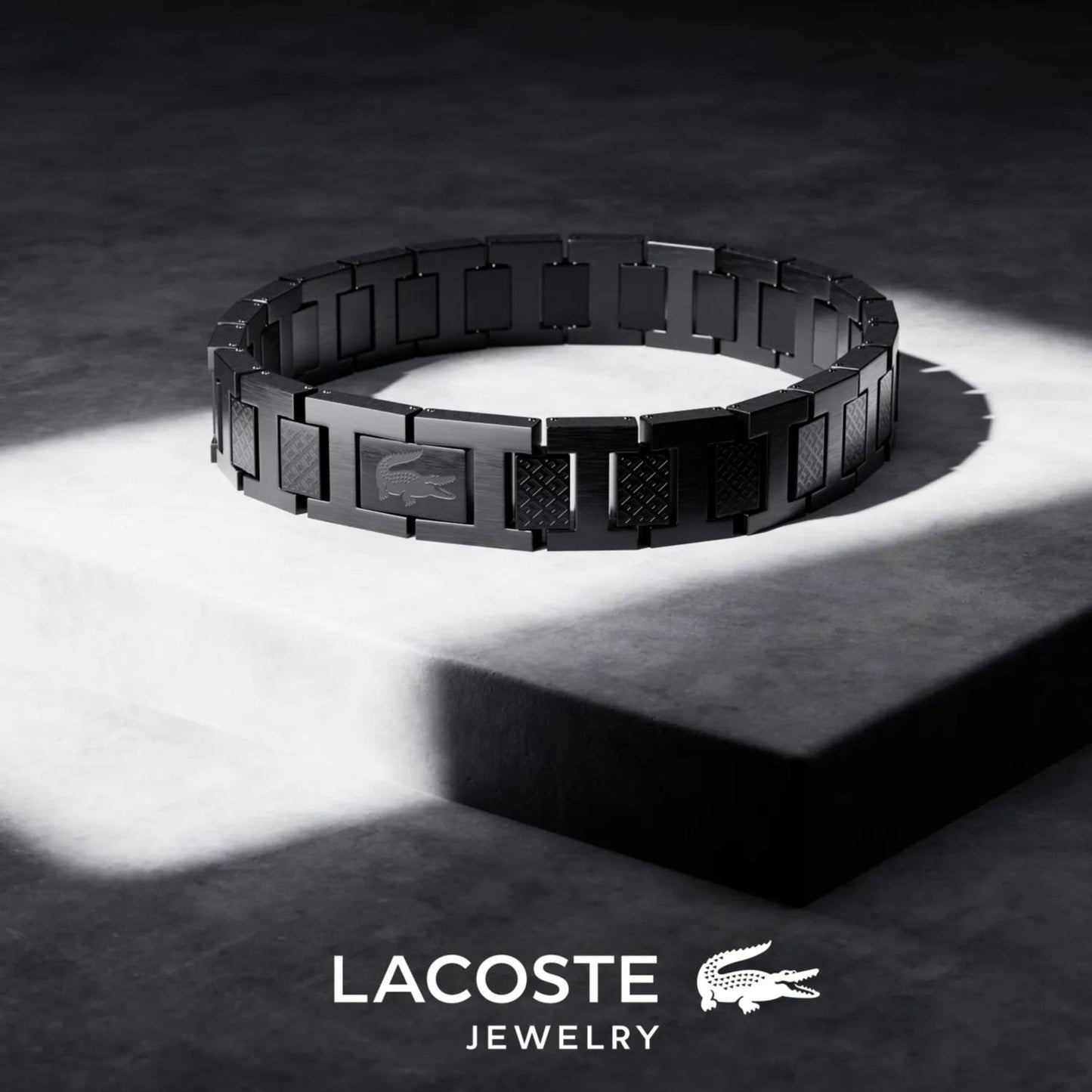 Lacoste Men's Bracelet – Pure 316 Stainless Steel    S1