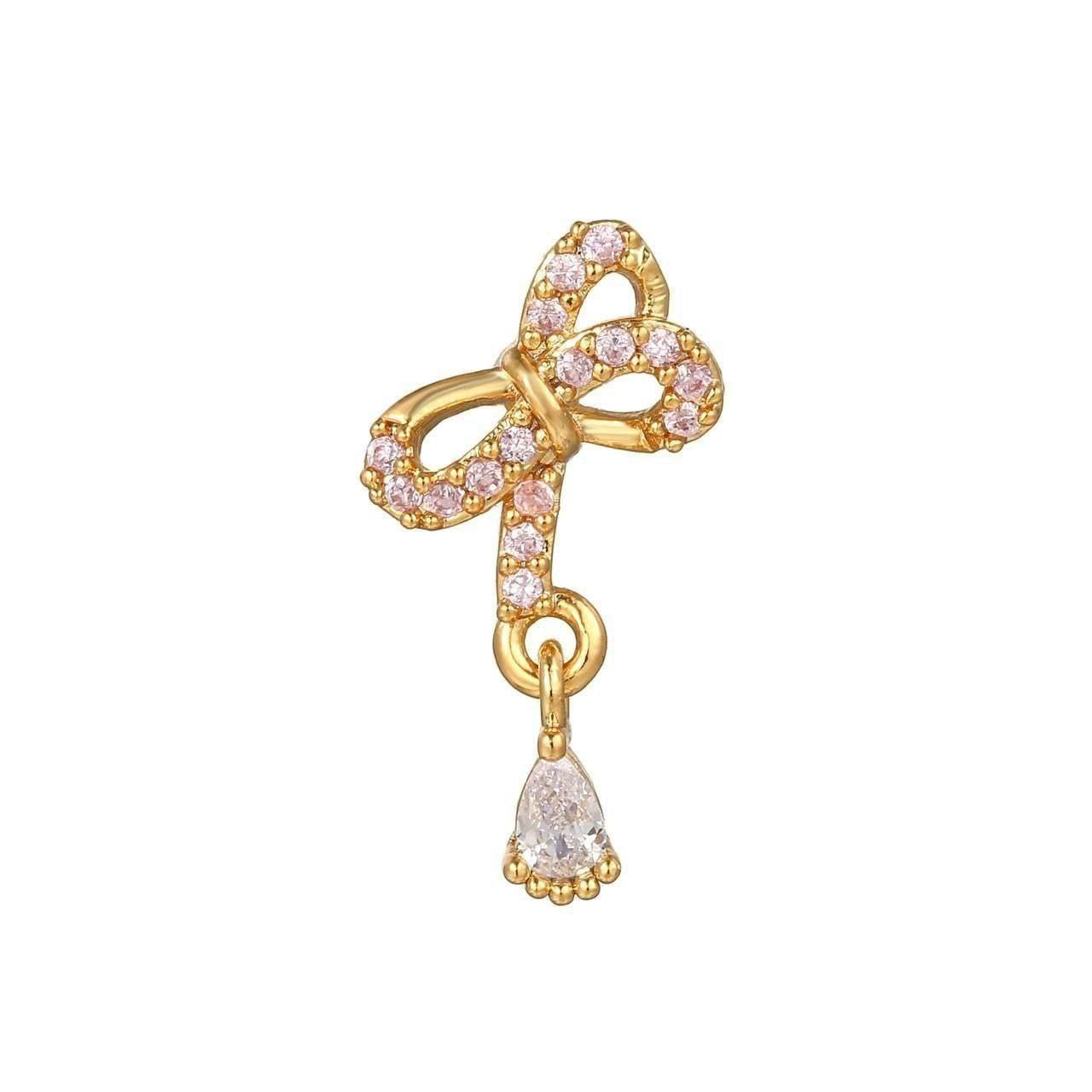 Ball Back Zircon Piercing – Stainless Steel 316   S1