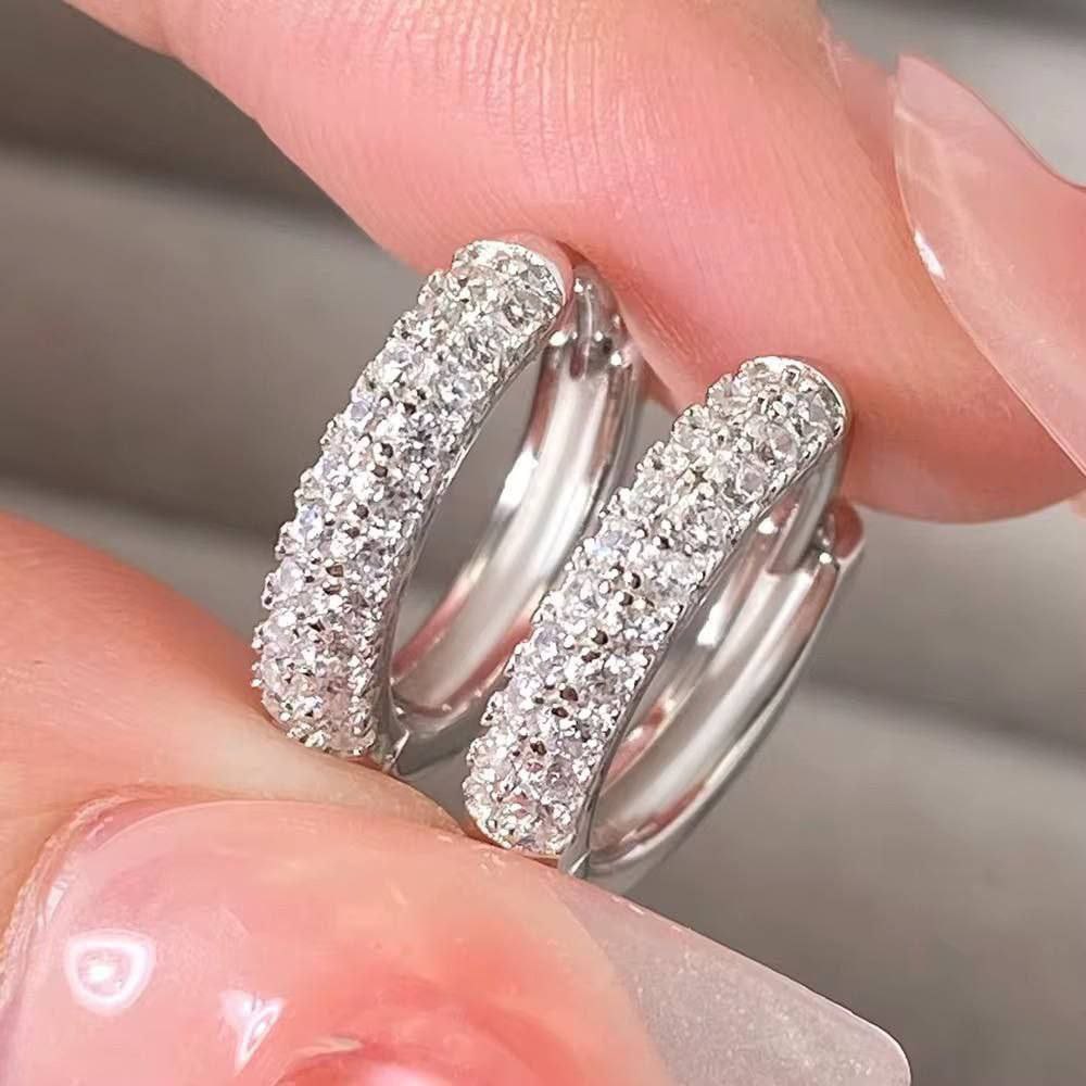 Stud Piercing Stainless Steel 316 Bar with Colored Zircon Stones    S1