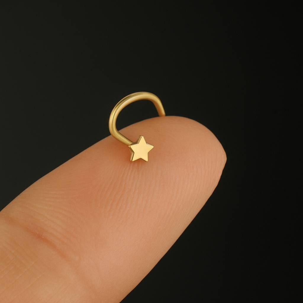 Nose Piercing Stainless Steel U-Shaped   S1