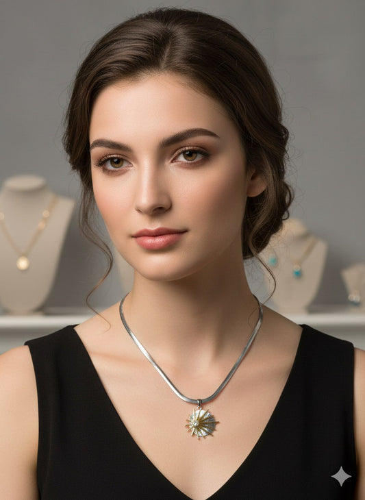 Pure 316 Stainless Steel Chain with Zircon Stones    S2