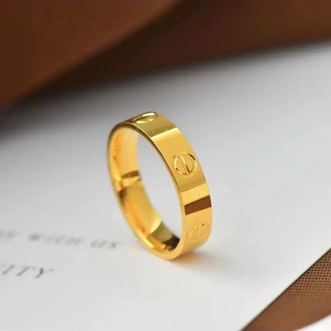 Cartier Style Stainless Steel 316 Ring    S2