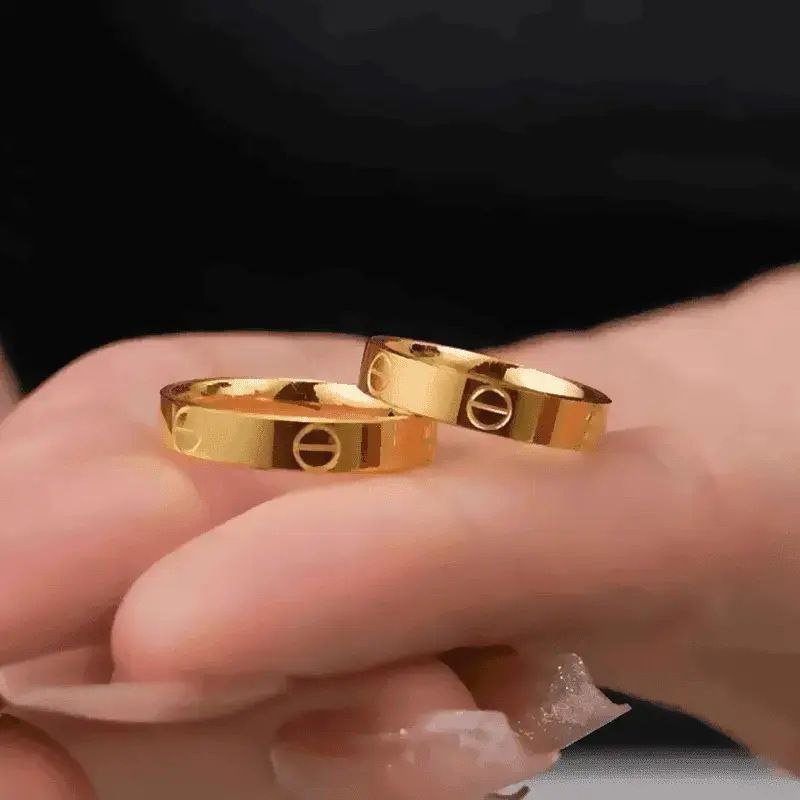 Cartier Style Stainless Steel 316 Ring    S2