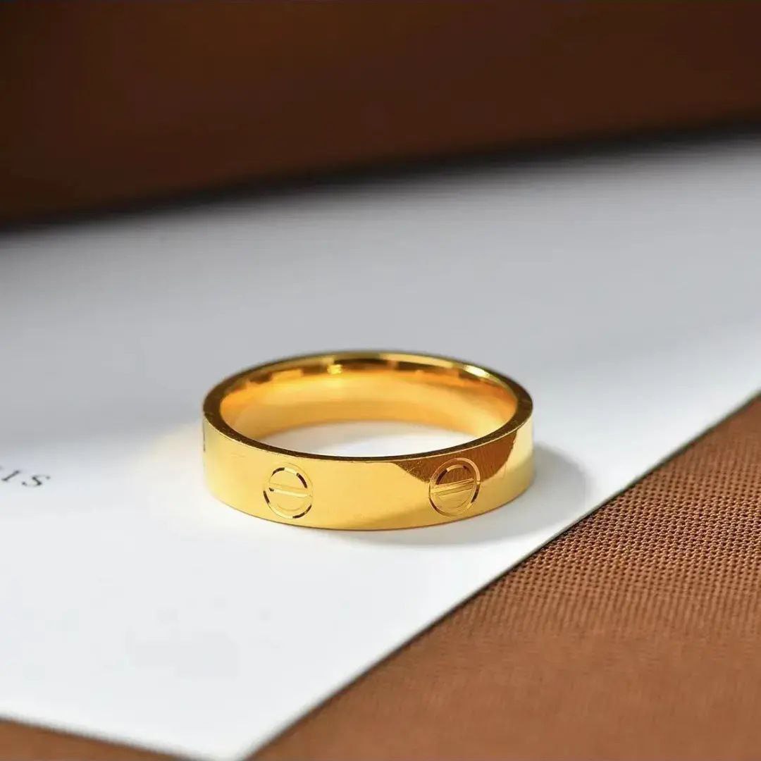 Cartier Style Stainless Steel 316 Ring    S2