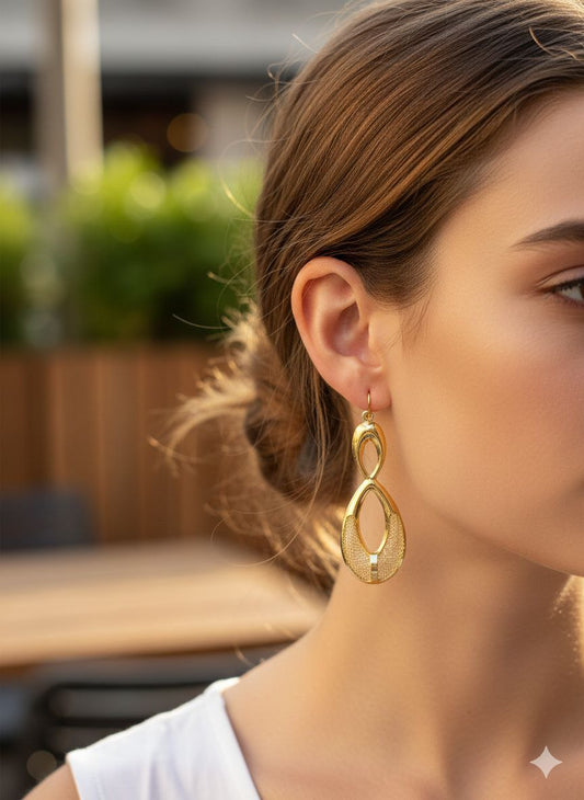 Unique Crystal Accessory Earrings    S2
