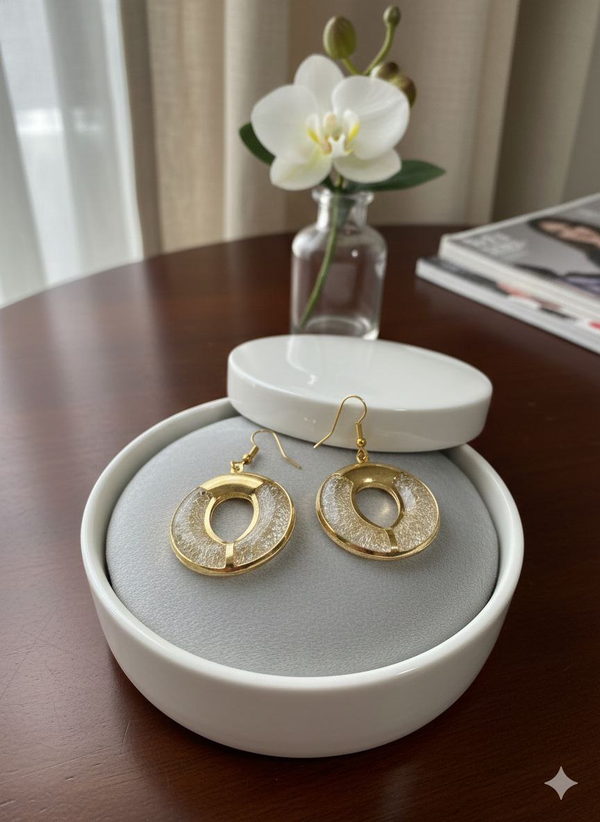 Unique Crystal Accessory Earrings    S2