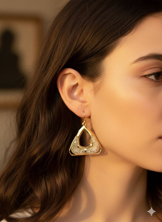 Unique Crystal Accessory Earrings    S2