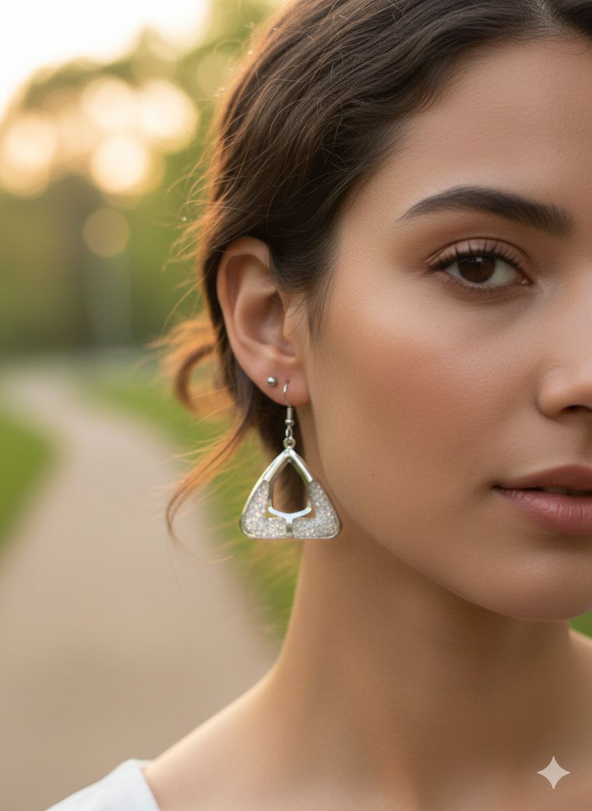 Unique Crystal Accessory Earrings    S2