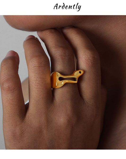 Pure 316 Stainless Steel Ring   S2