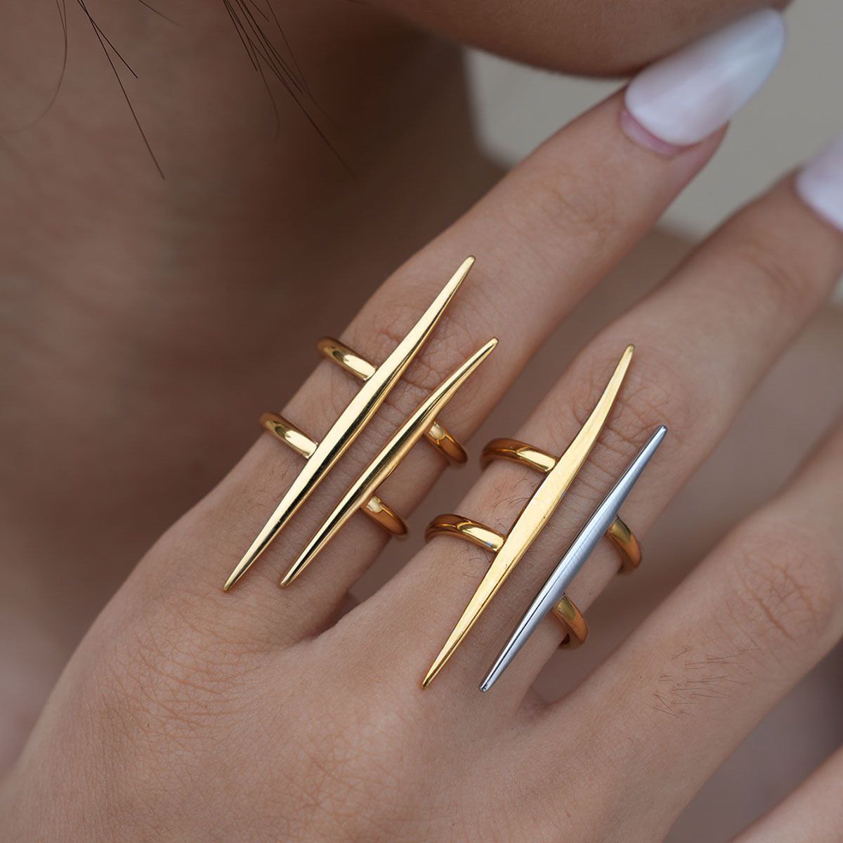 Pure 316 Stainless Steel Ring   س2
