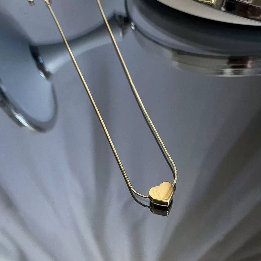 Heart Necklace Pure 316 Stainless Steel    S1