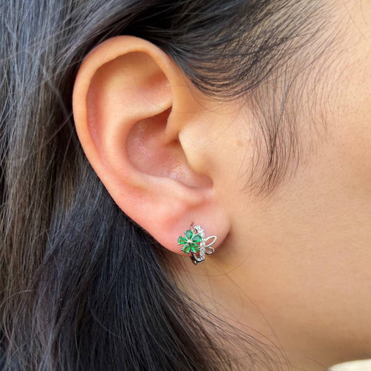 Chinese Gold Stud Earrings for Kids    S1