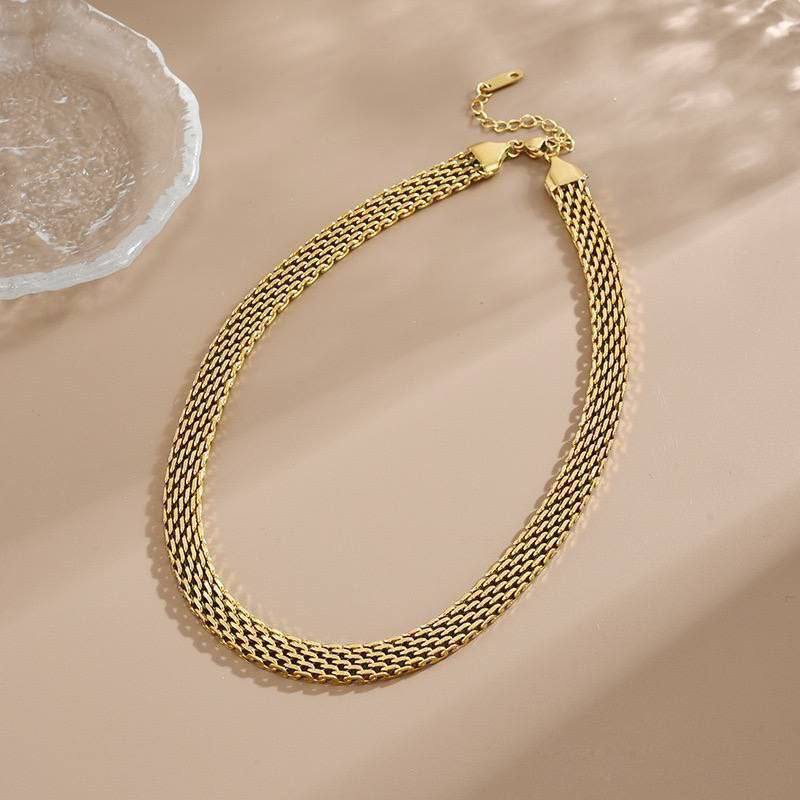 Stainless Steel 316 Pure Mesh Necklace   S1