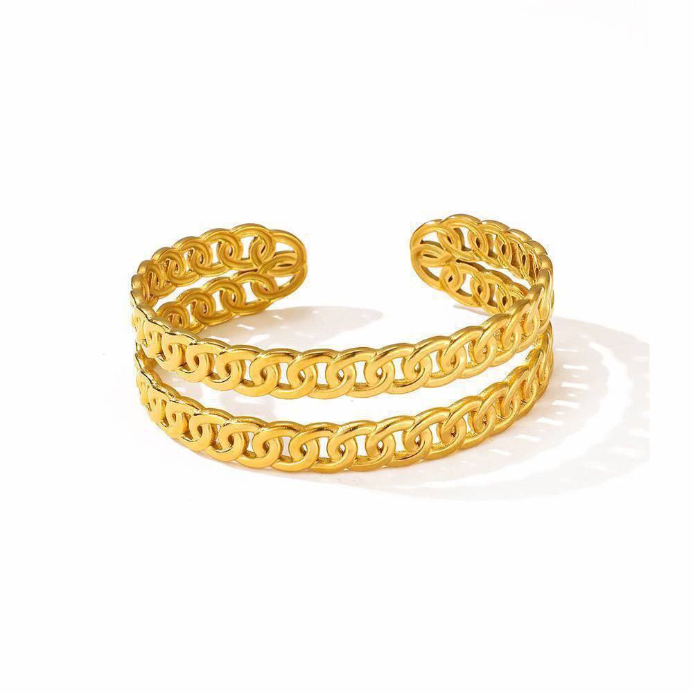 Pure 316 Stainless Steel Adjustable Bracelet    S1