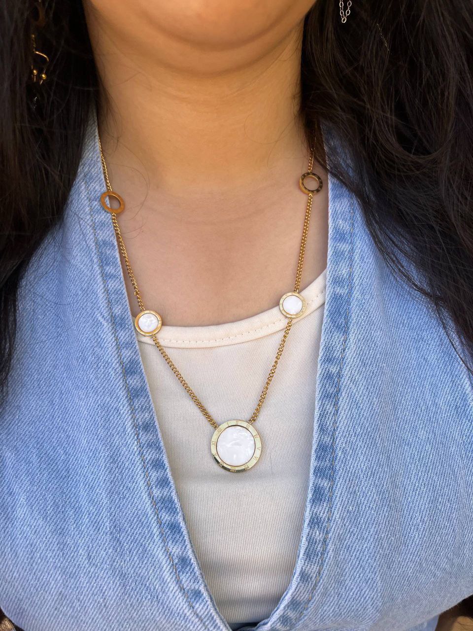 Bvlgari-Inspired Necklace – Pure 316 Stainless Steel     S1