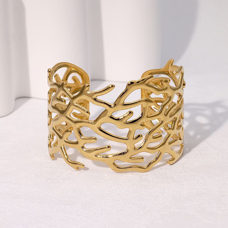 Wide Stainless Steel Bracelet 316 – PURE316    S2