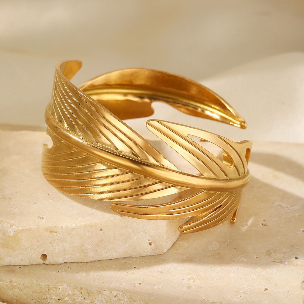Wide Stainless Steel Bracelet 316 – PURE316    S2