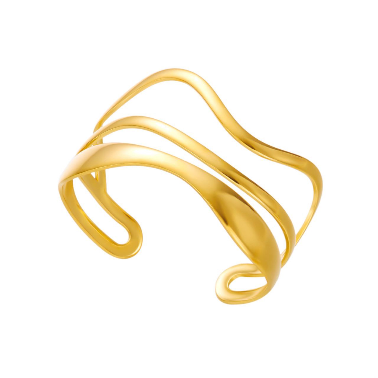 Wide Stainless Steel Bracelet 316 – PURE316    S2