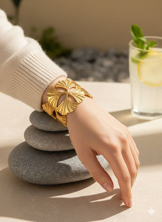 Wide Pure 316 Stainless Steel Bracelet   S2