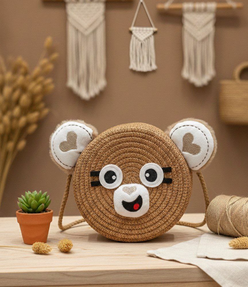 Kids Straw Bag with Unique Designs – R54    S1