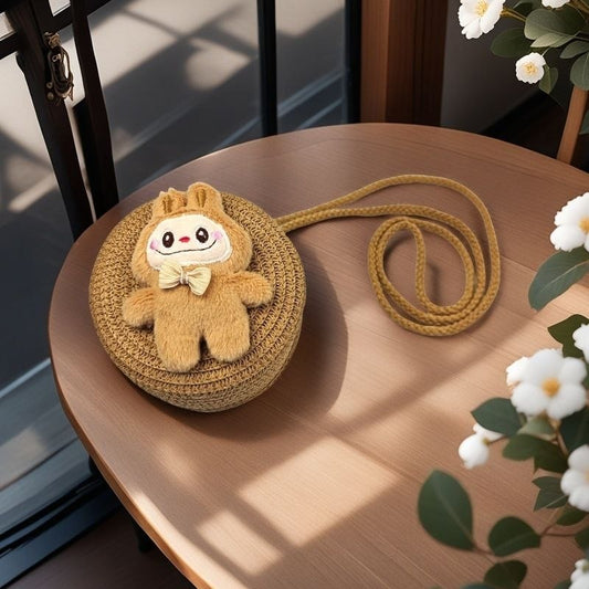 Kids Straw Bag with Unique Designs – R60    S1