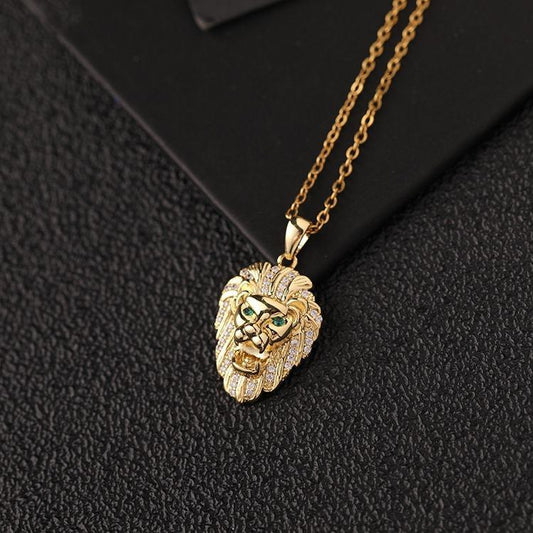Pure 316 Stainless Steel Necklace with Zircon Stones    S2