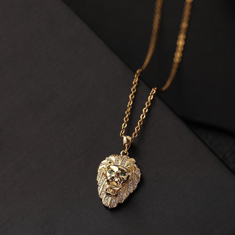 Pure 316 Stainless Steel Necklace with Zircon Stones    S2