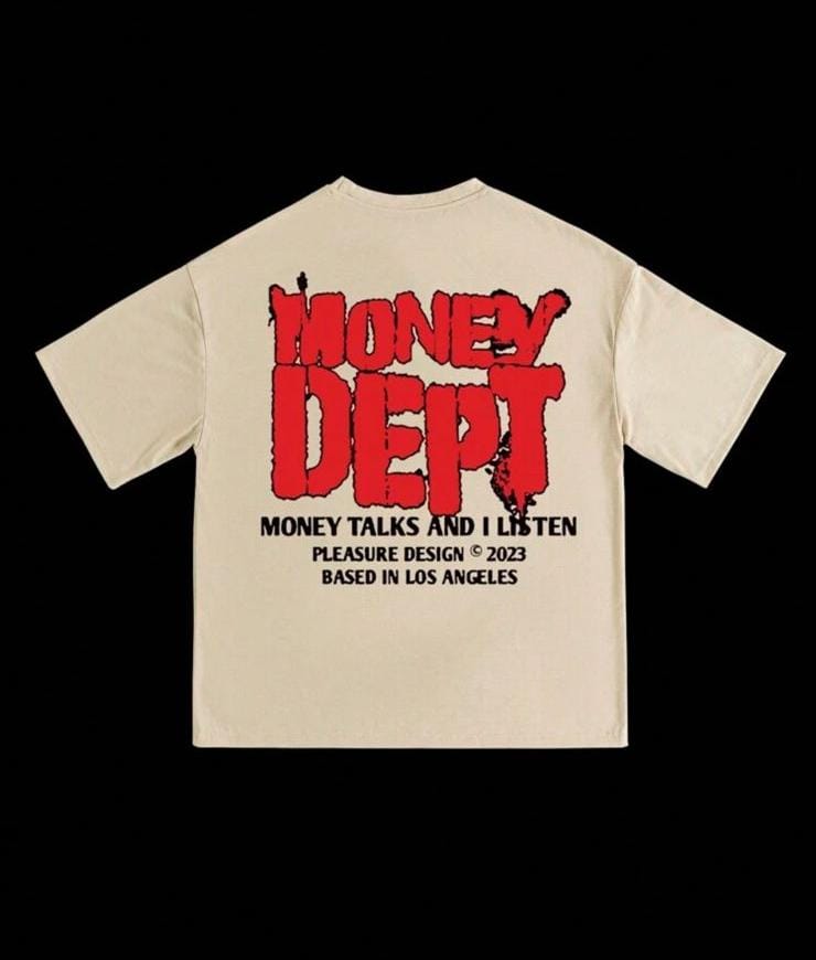 INAWLY Printed Crew Neck Short-Sleeve T-Shirt