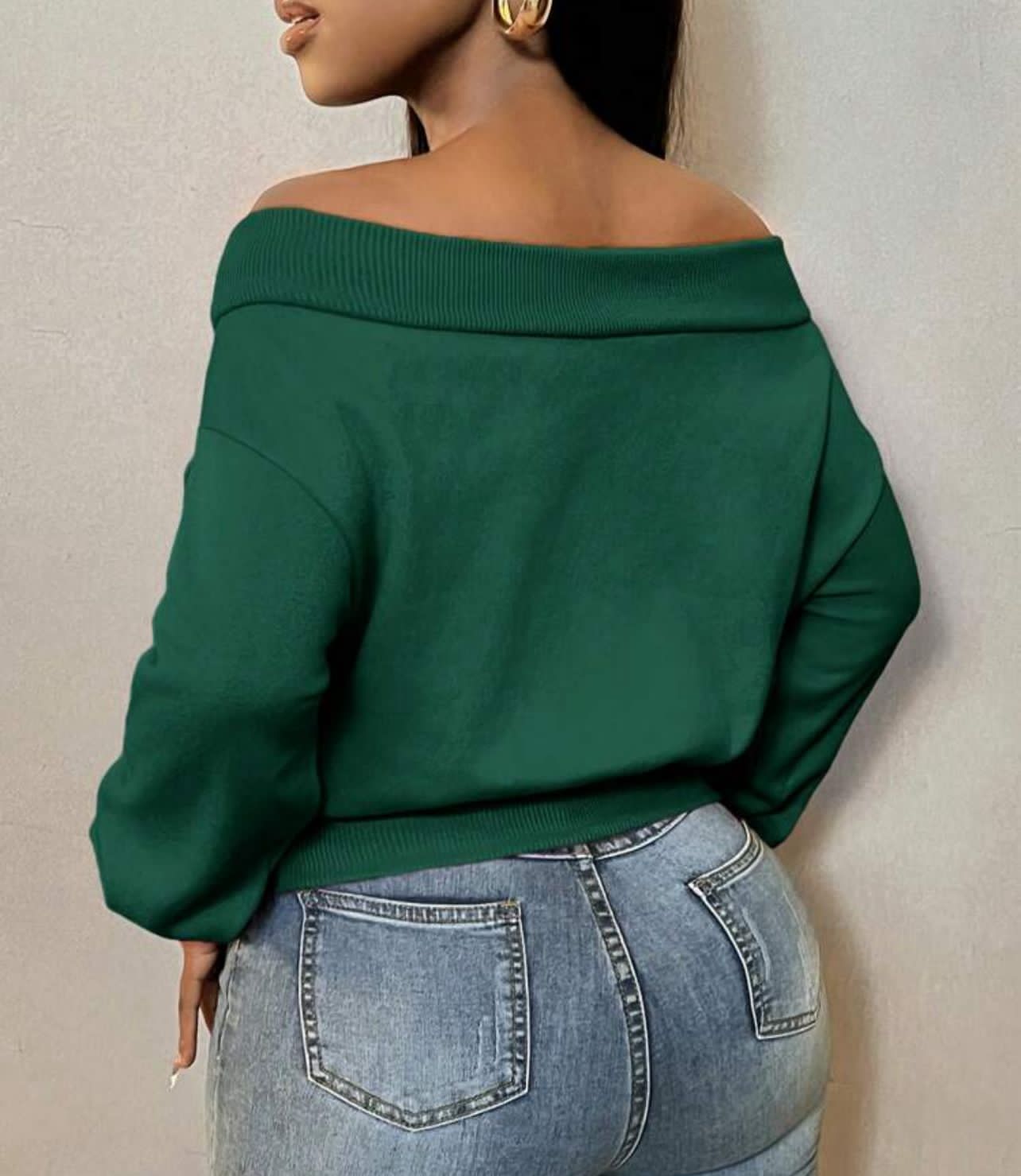 SHEIN SXY Drop Shoulder Letter Graphic Sweatshirt – Women’s Casual Wear