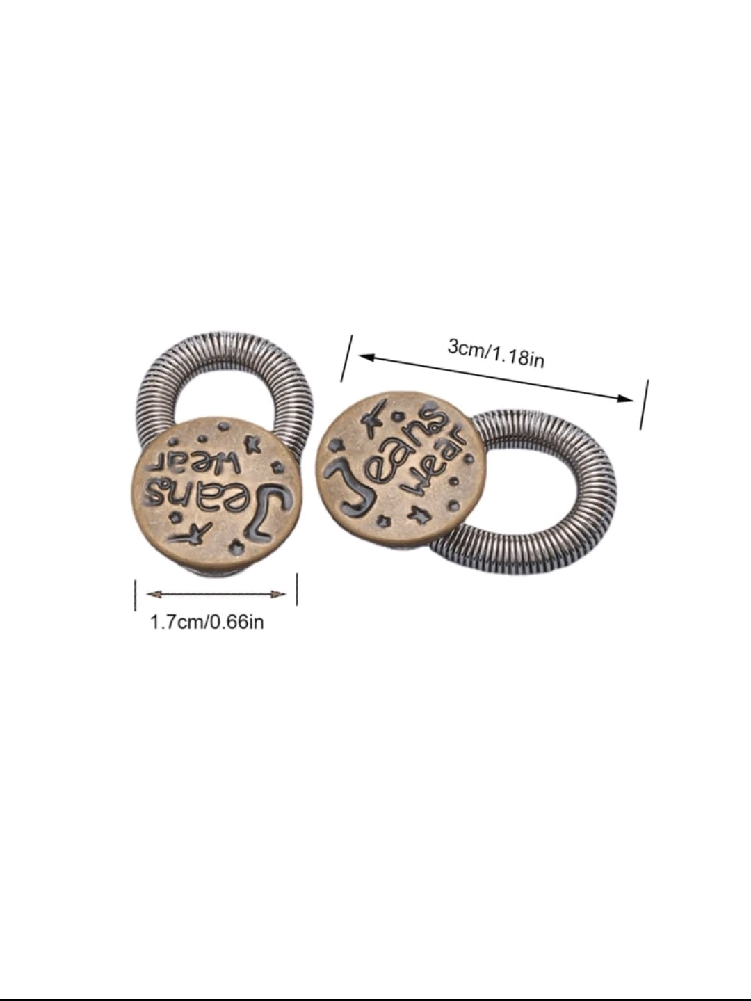 5-Piece Women’s Casual Belt Set with Decorative Buckle