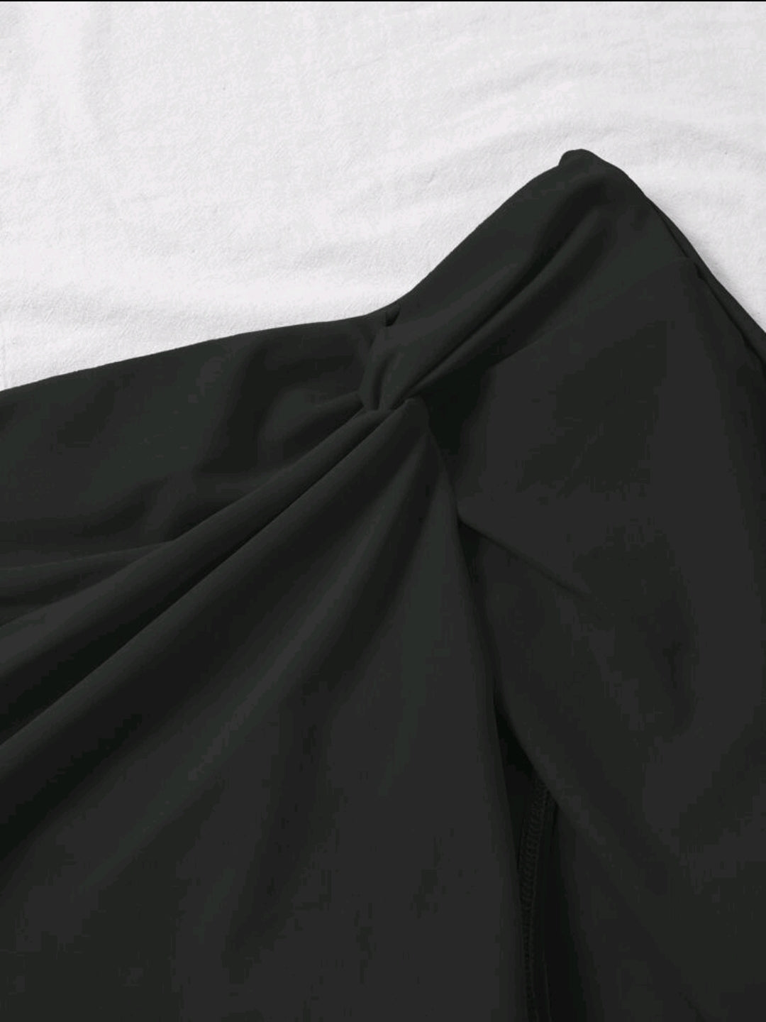 Swim Basics Wrap Detail Bikini Skirt