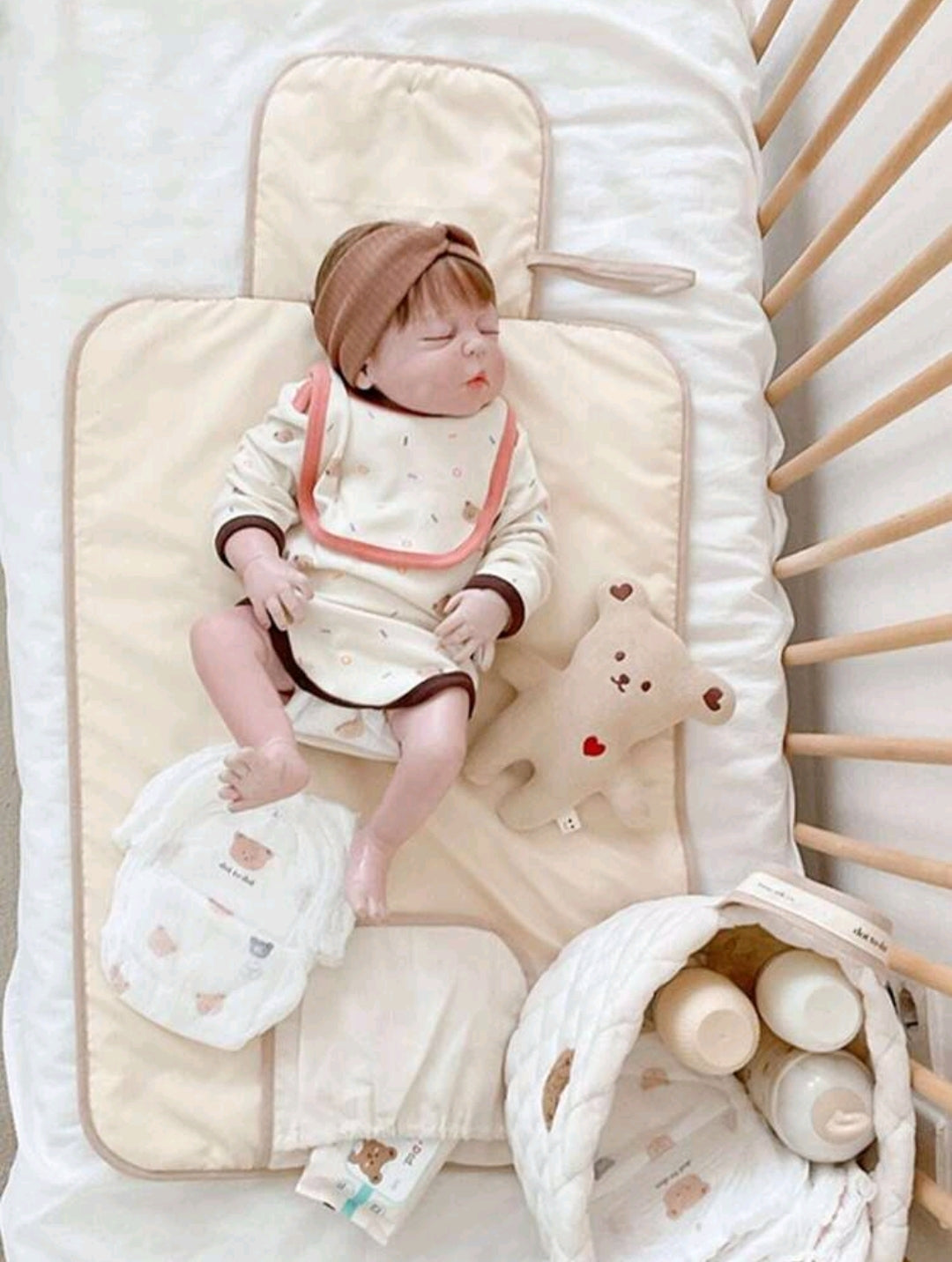 Portable Waterproof Baby Changing Pad – One Piece