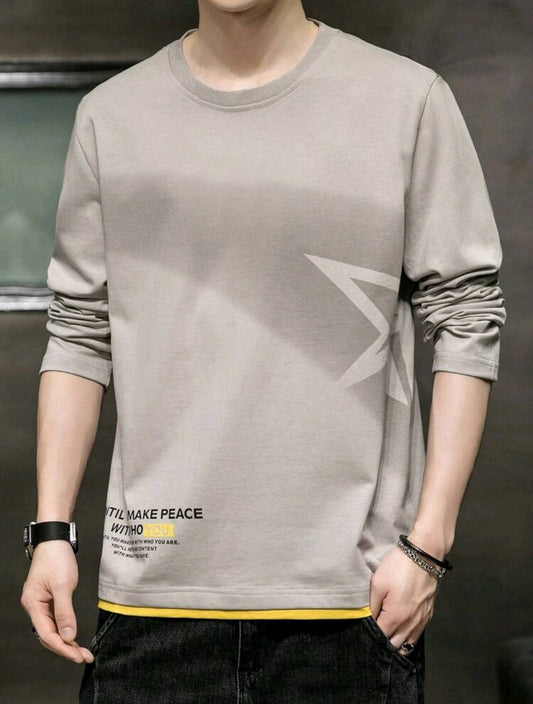 Product Name:
Men's 2-in-1 Graphic Star Logo T-Shirt