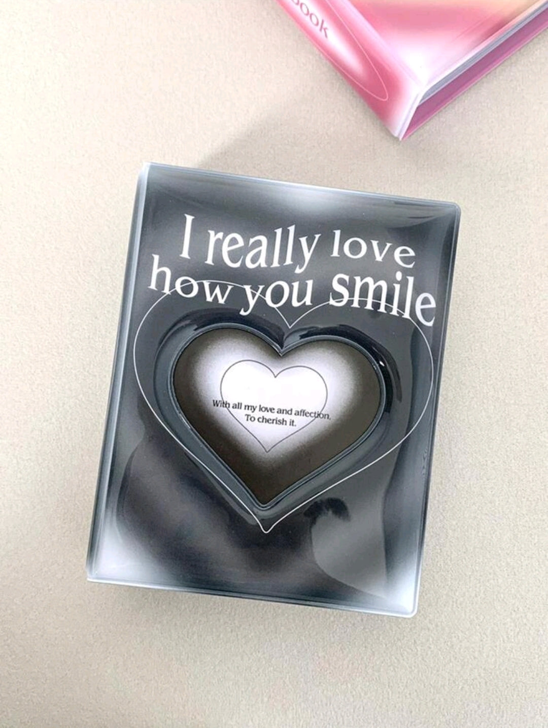 Product Name: Heart-Shaped Single Piece Photo Album